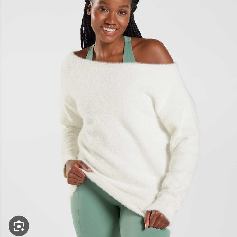 Gymshark x Whitney Simmons oversized pullover, NWOT, size S